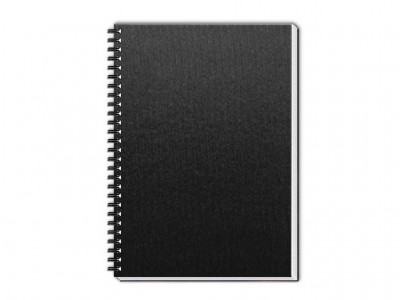 caderno percalux grande preto